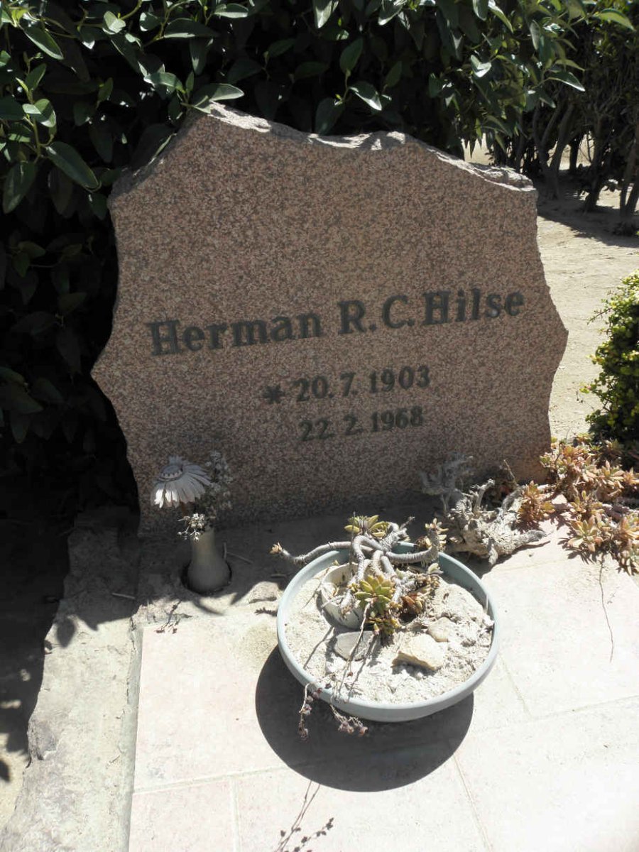 HILSE Herman R.C. 1903-1968
