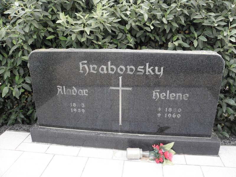 HRABOVSKY Aladar 18?3-1959 &amp; Helene 18?0-1960