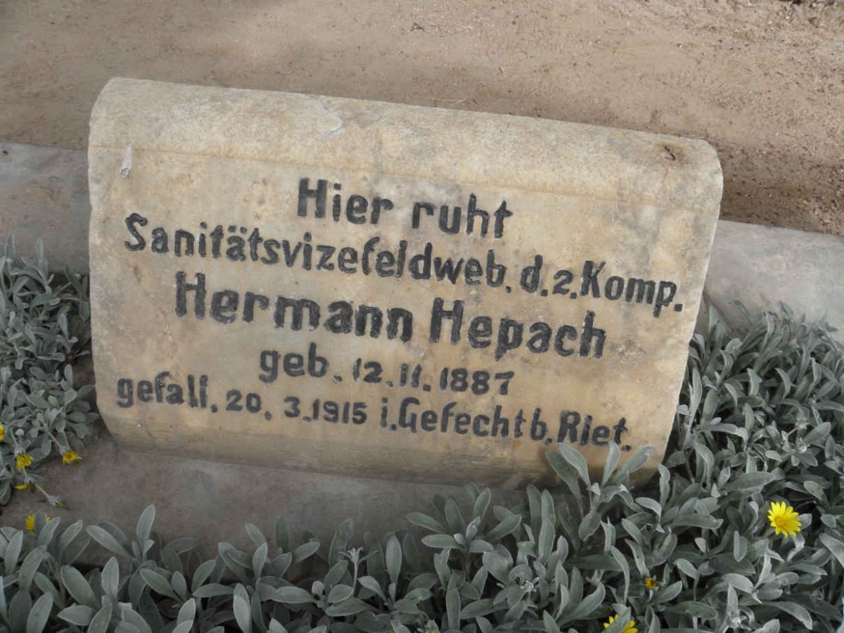 HEPACH Hermann 1887-1915
