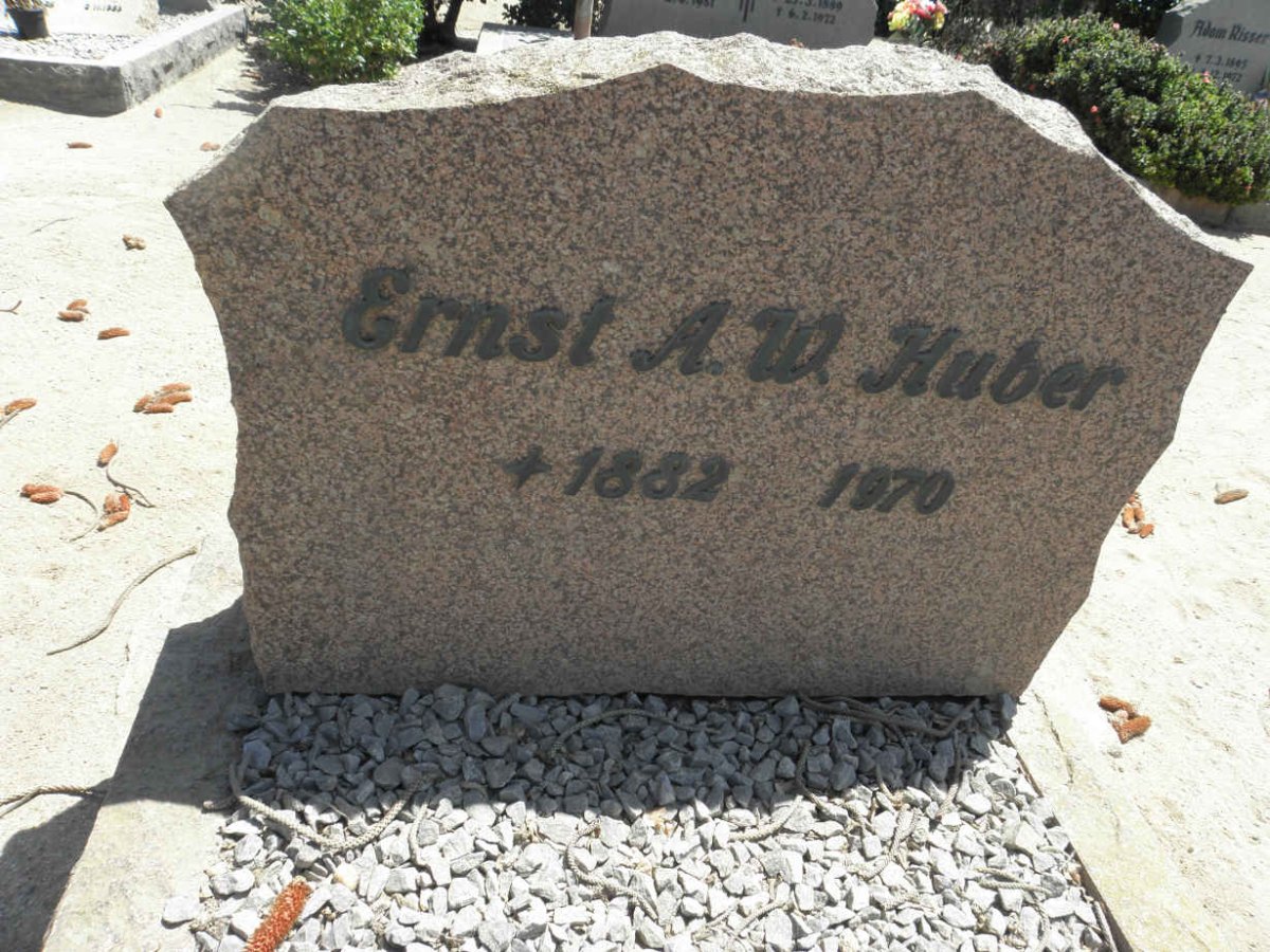 HUBER Ernst A.W. 1882-1970