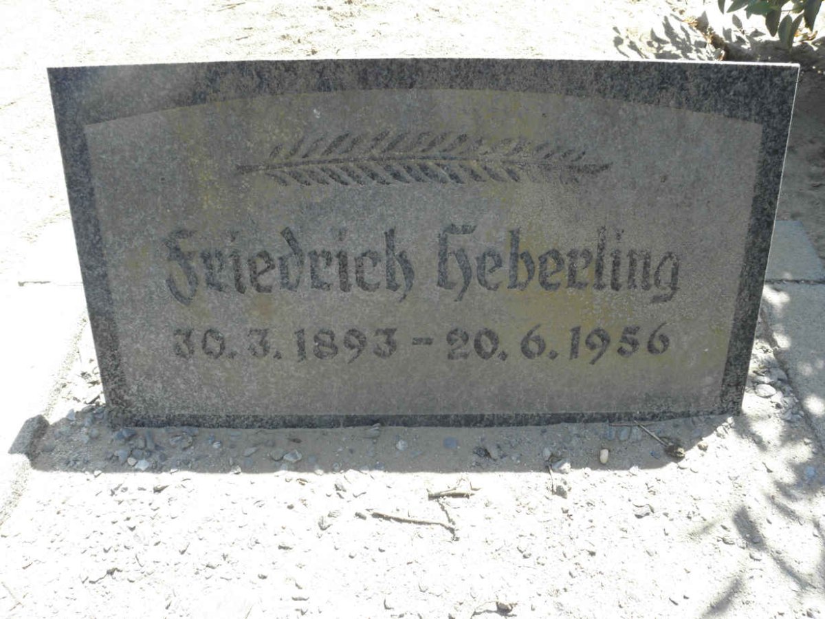 HEBERLING Friedrich 1893-1956