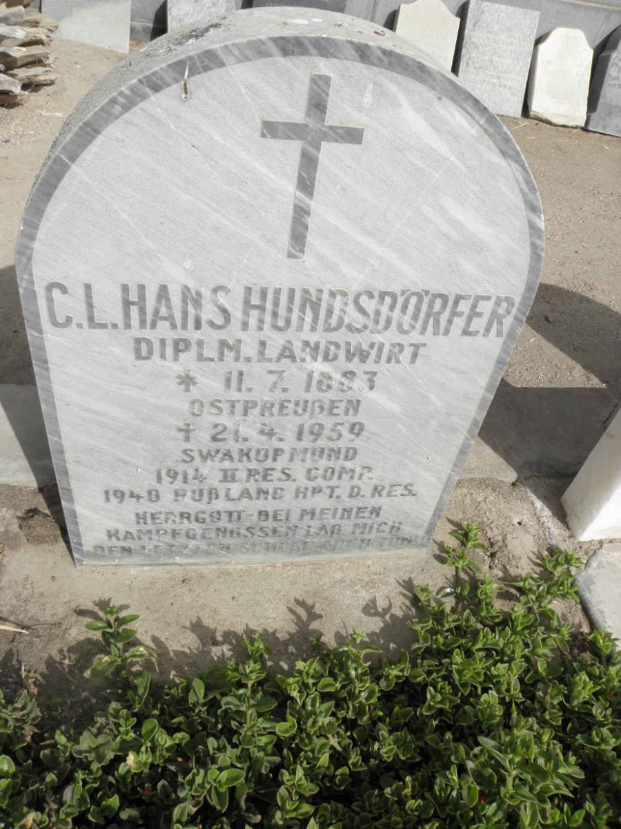 HUNDSDŐRFER C.L. Hans 1883-1959