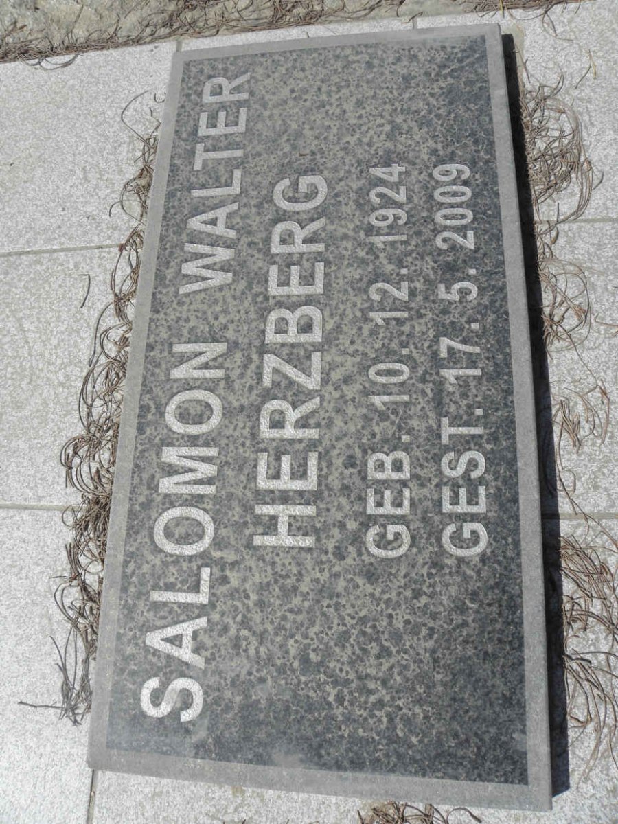 HERZBERG Salomon Walter 1924-2009