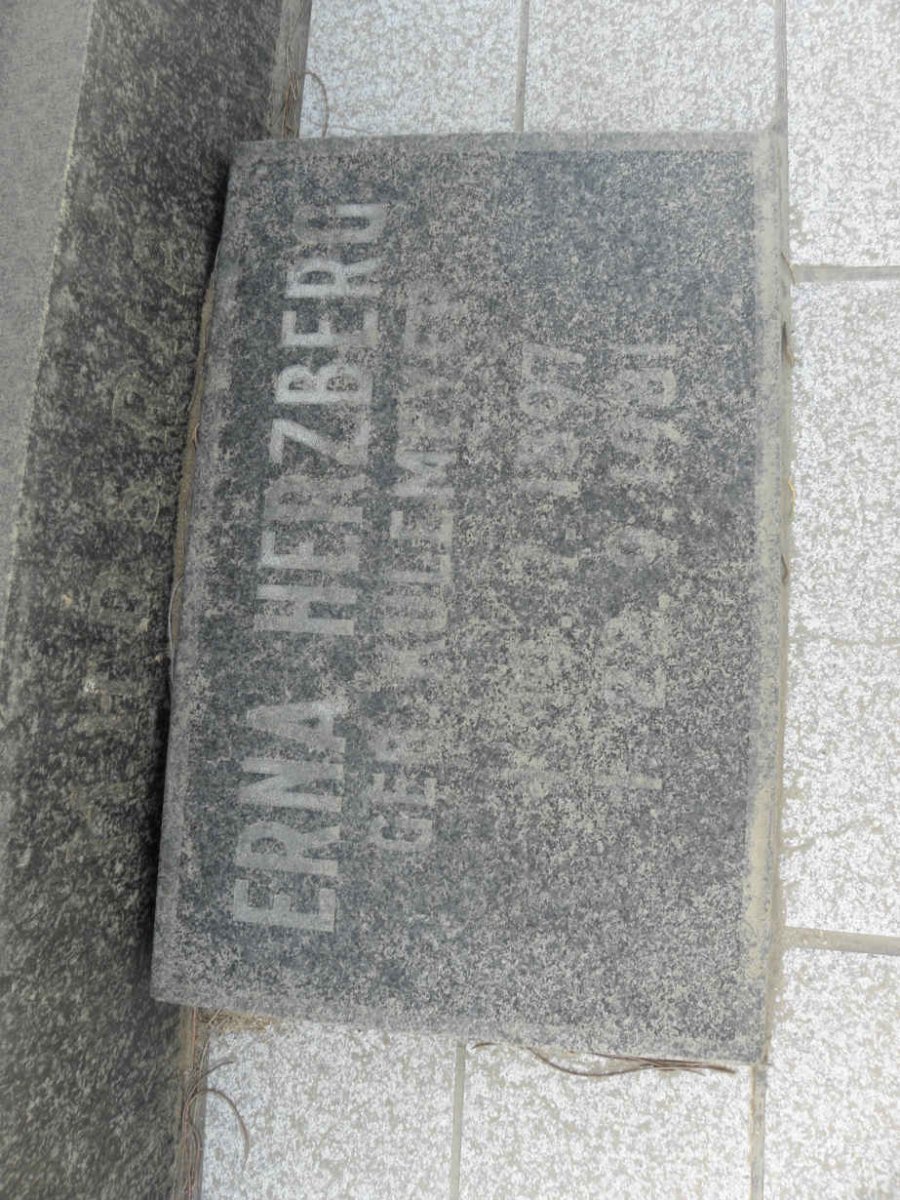 HERZBERG Erna nee KULEMEYER 1897-1981