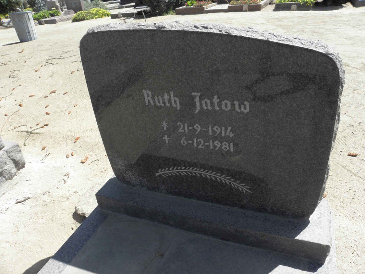 JATOW Ruth 1914-1981