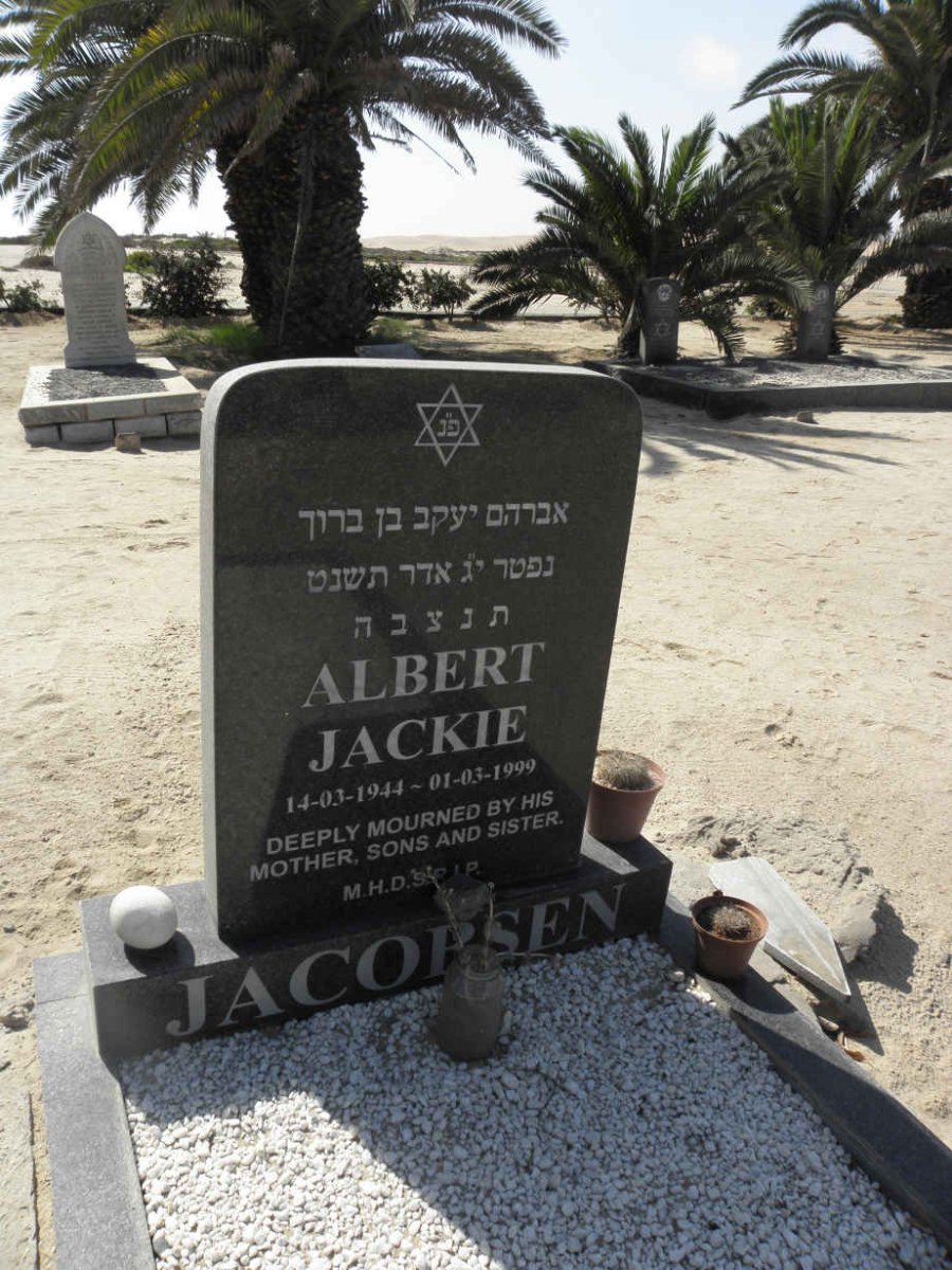 JACOBSON Albert Jackie 1944-1999