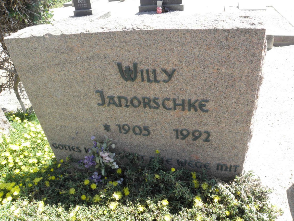 JANORSCHKE Willy 1905-1992