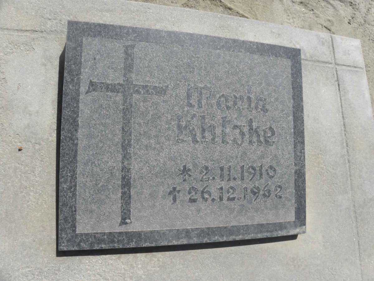 KLITZKE Maria 1910-1962