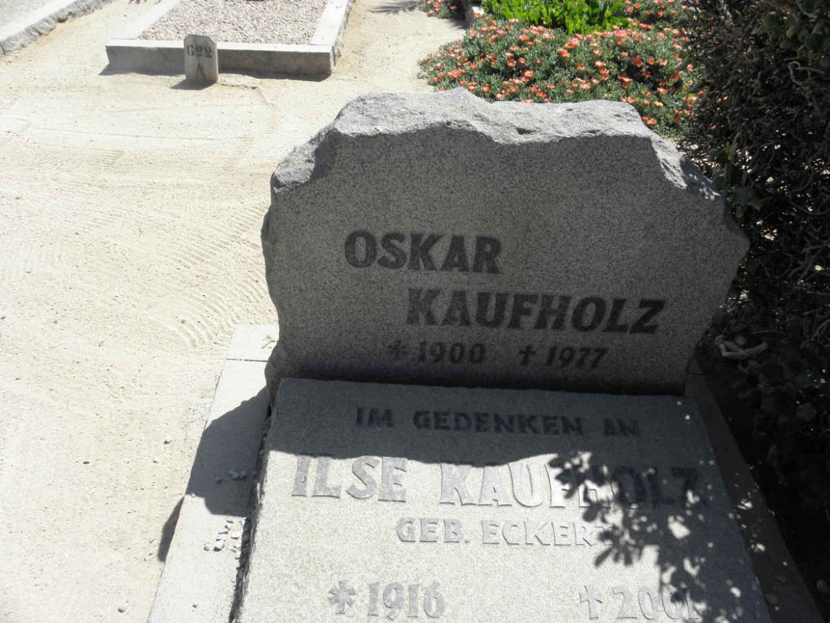 KAUFHOLZ Oskar 1900-1977 &amp; Ilse ECKERT 1916-2001 