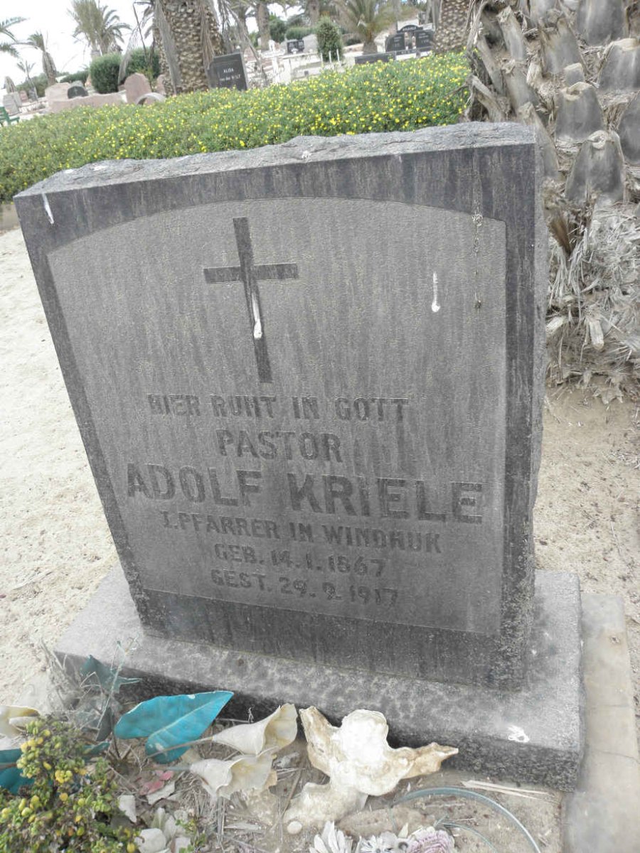 KRIELE Adolf 1867-1917