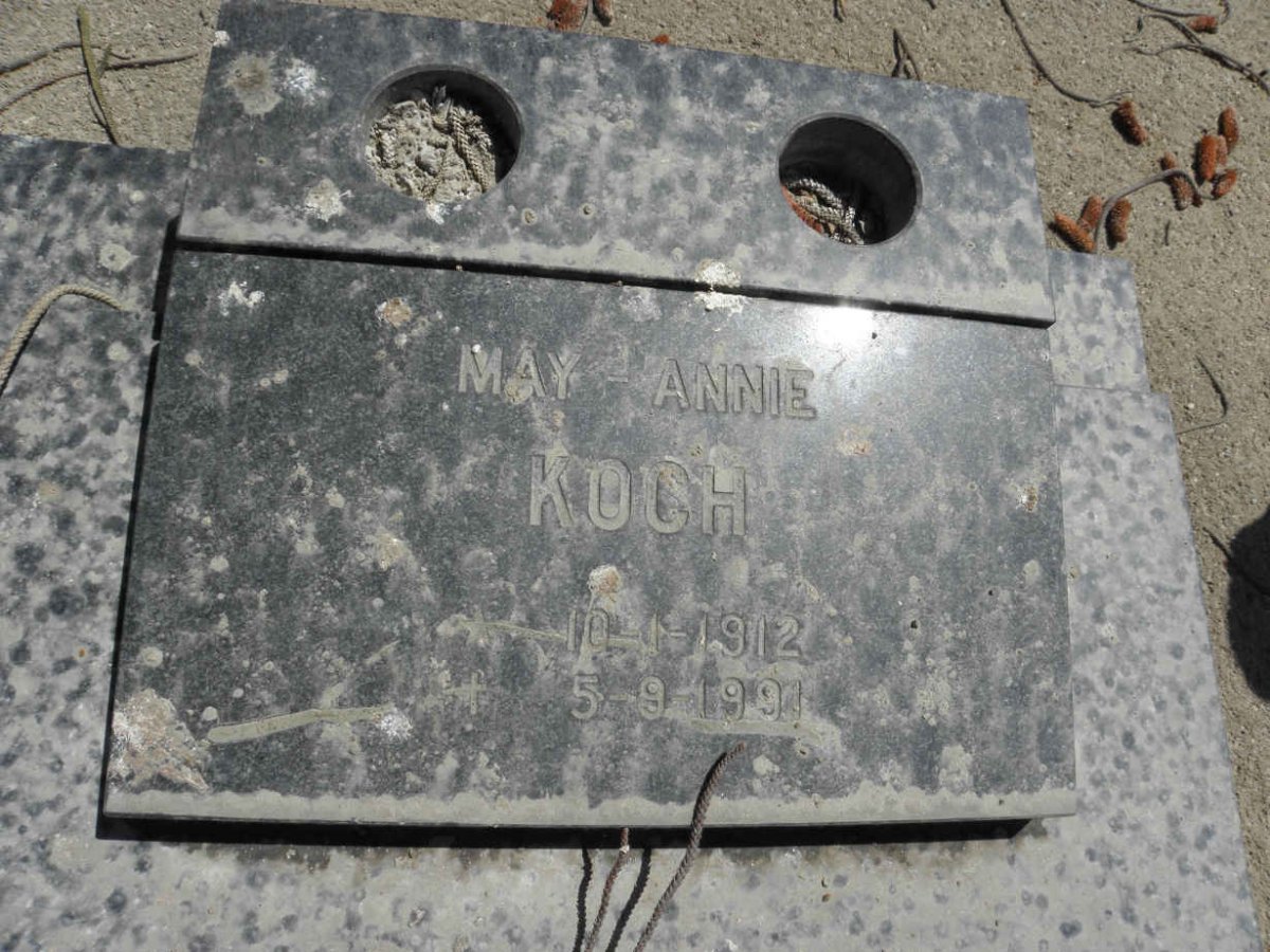KOCH May Annie 1912-1991