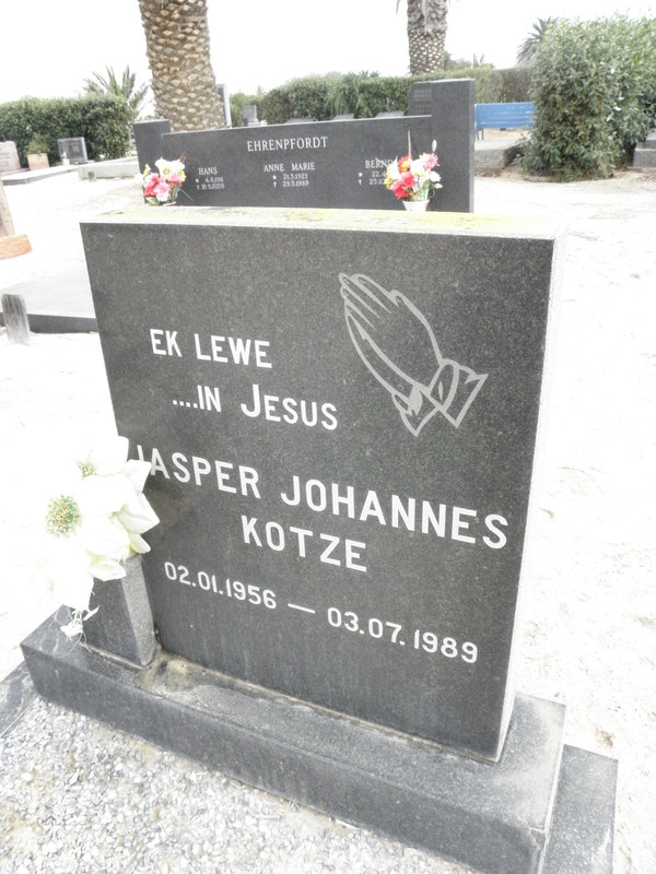 KOTZE Jasper Johannes 1956-1989