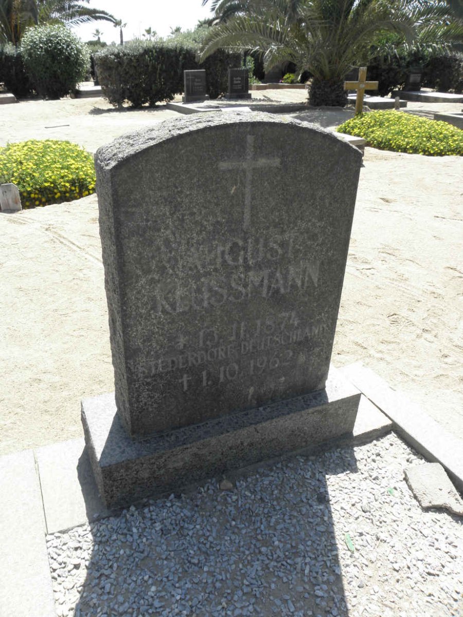 KLUSSMANN August 1874-1962