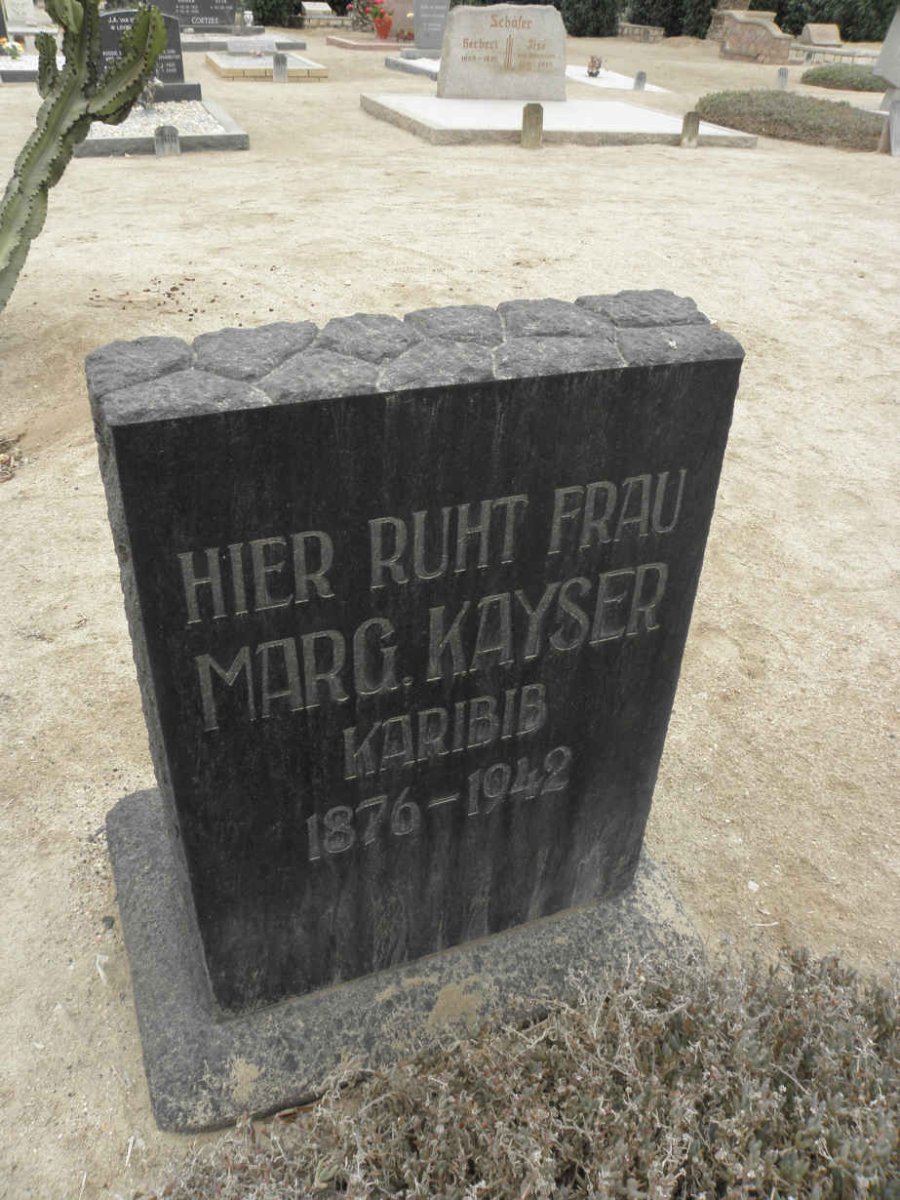KAYSER Marg. 1876-1942
