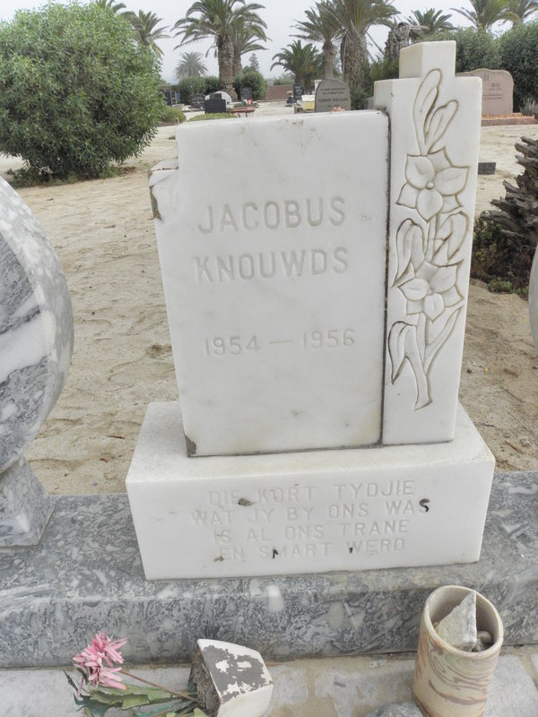 KNOUWDS Jacobus Hendrik 1913-1988 &amp; Mathilda 1923-1995 :: KNOUWDS Jacobus 1954-1956