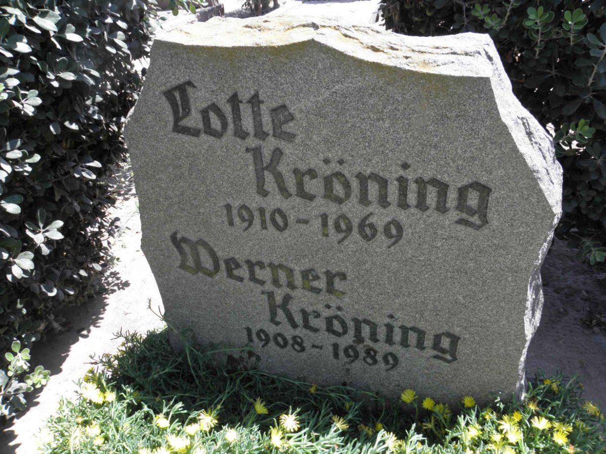 KRÖNING Werner 1908-1989 &amp; Lotte 1910-1969