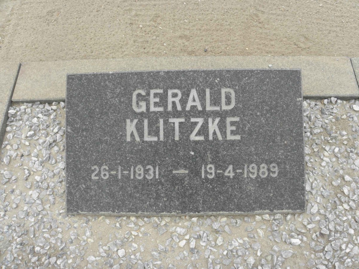 KLITZKE Gerald 1931-1989