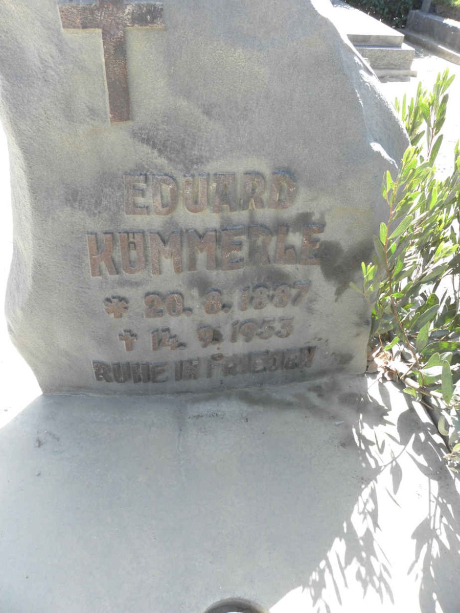 KÜMMERLE Eduard 1887-1953