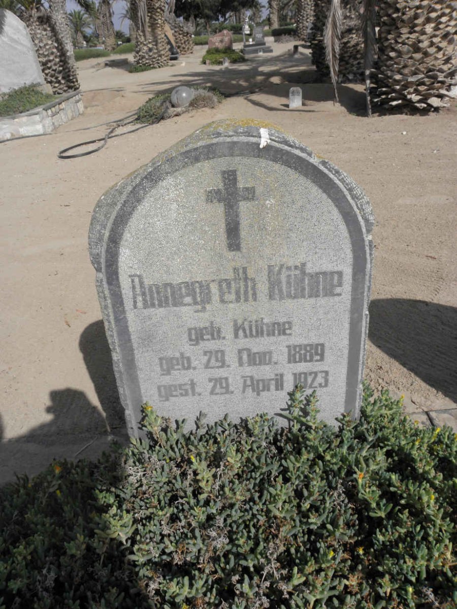 KÜHNE Annegreth nee KÜHNE 1889-1923