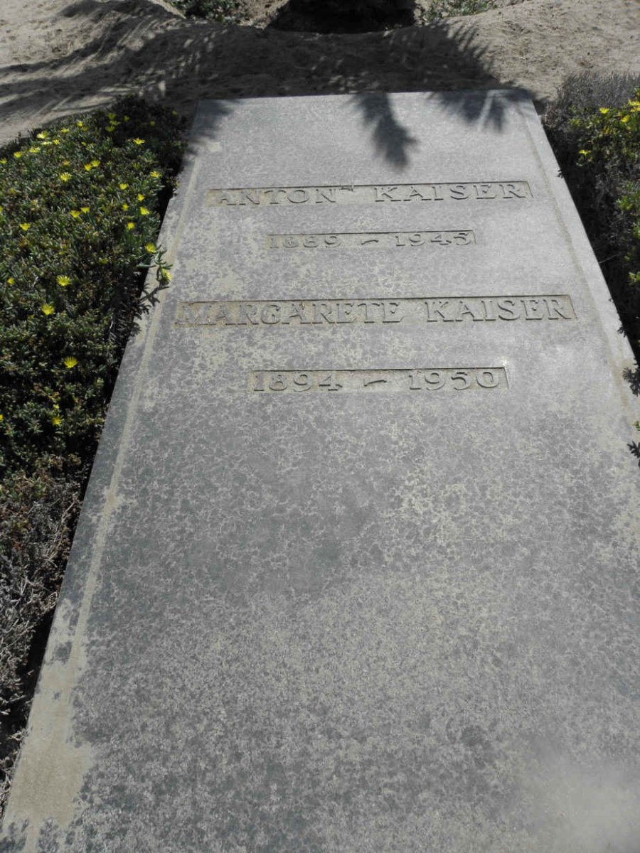 KAISER Anton 1889-1945 &amp; Margarete 1894-1950