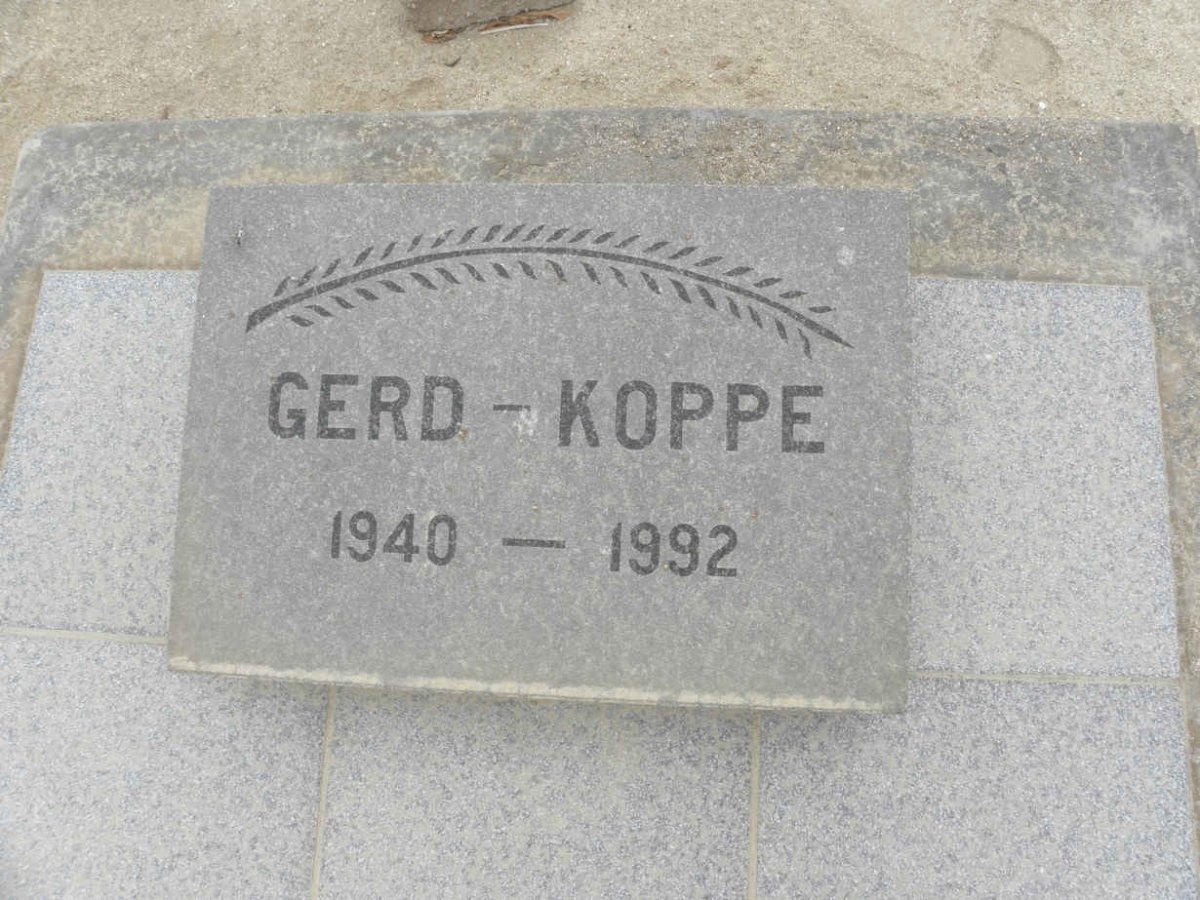 KOPPE Gerd 1940-1992