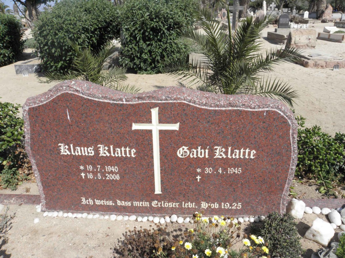 KLATTE Klaus 1940-2006 &amp; Gabi 1945-