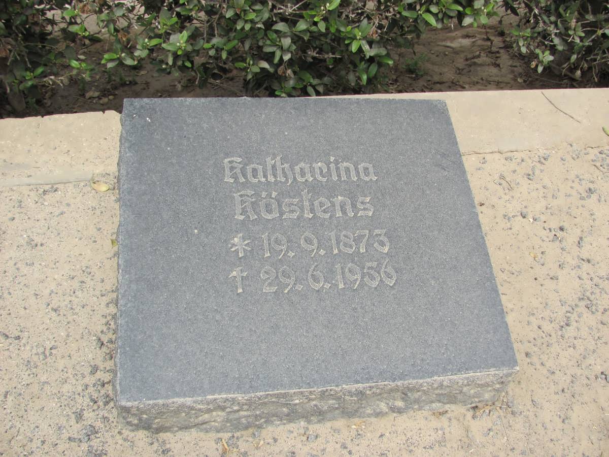 KÖSTENS Katharina 1873-1956