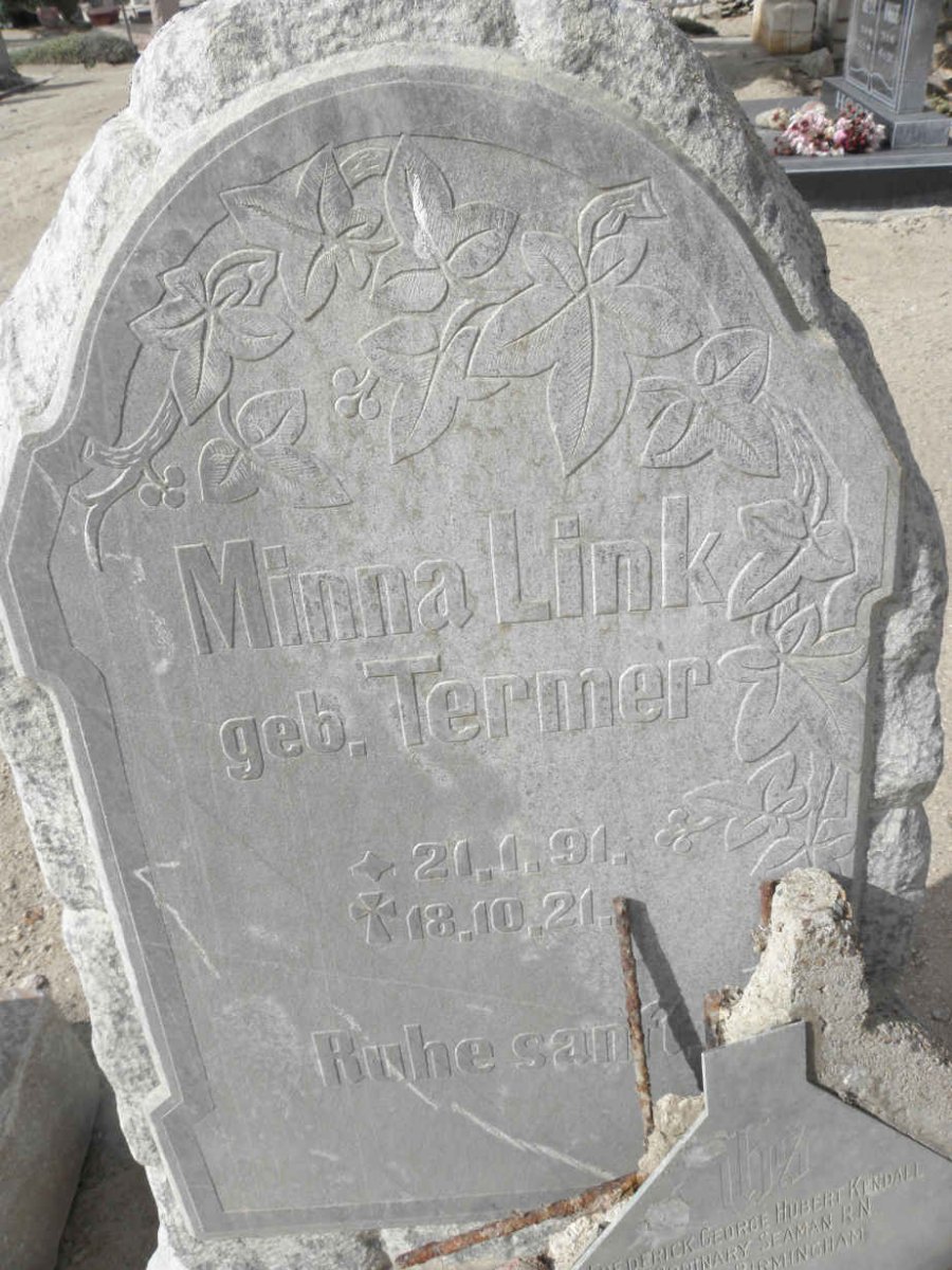 LINK Minna nee TERMER 1891-1921
