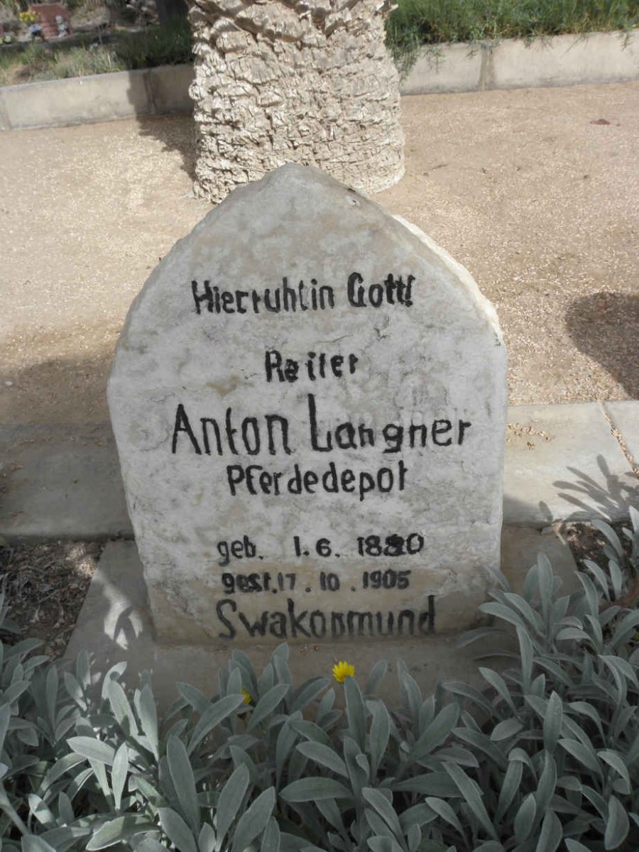 LANGNER Anton 1880-1905