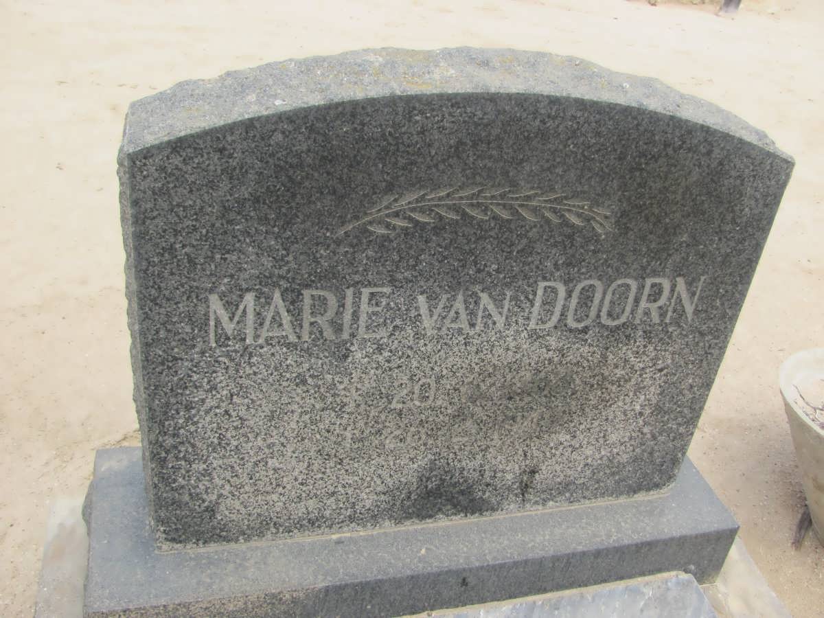 DOORN Marie, van 1868-1949