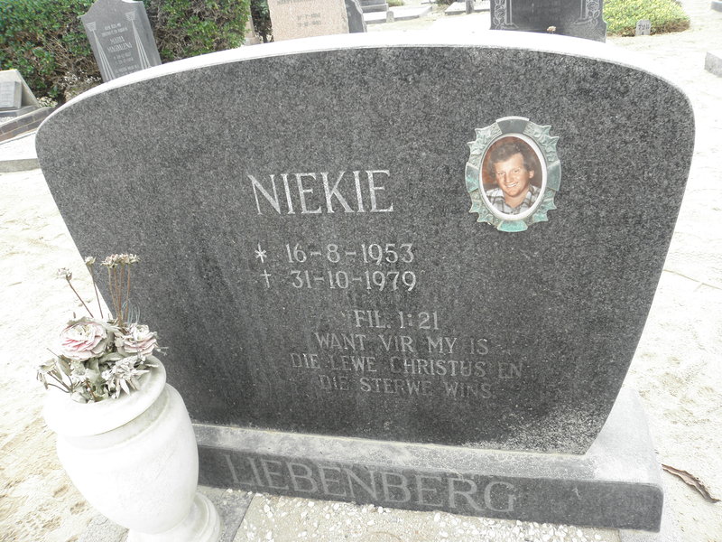 LIEBENBERG Niekie 1953-1979
