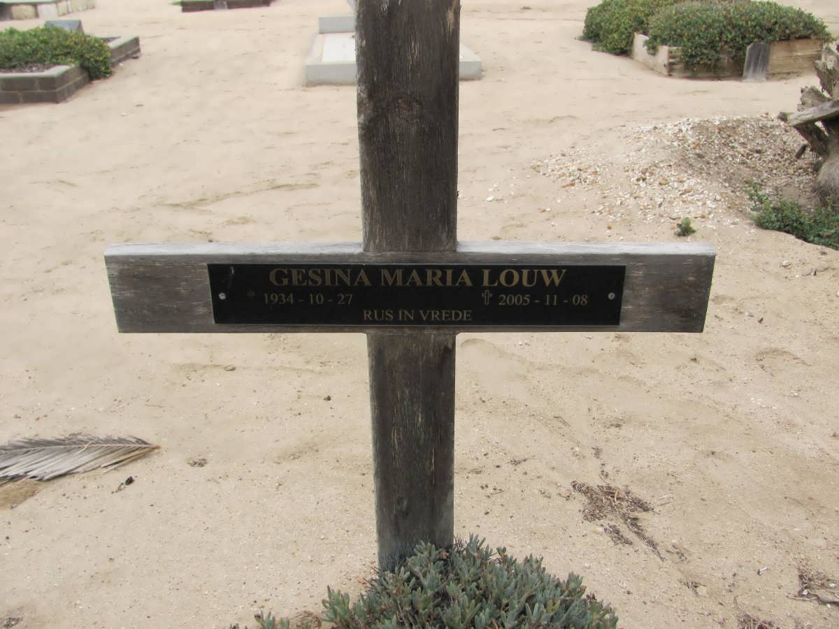 LOUW Gesina Maria 1934-2005