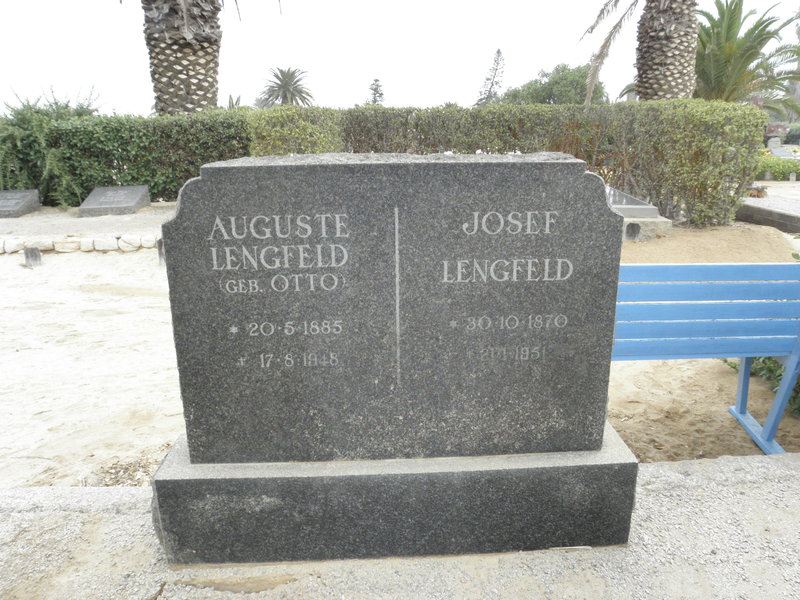 LENGFELD Josef 1870-1951 &amp; Auguste OTTO 1885-1948