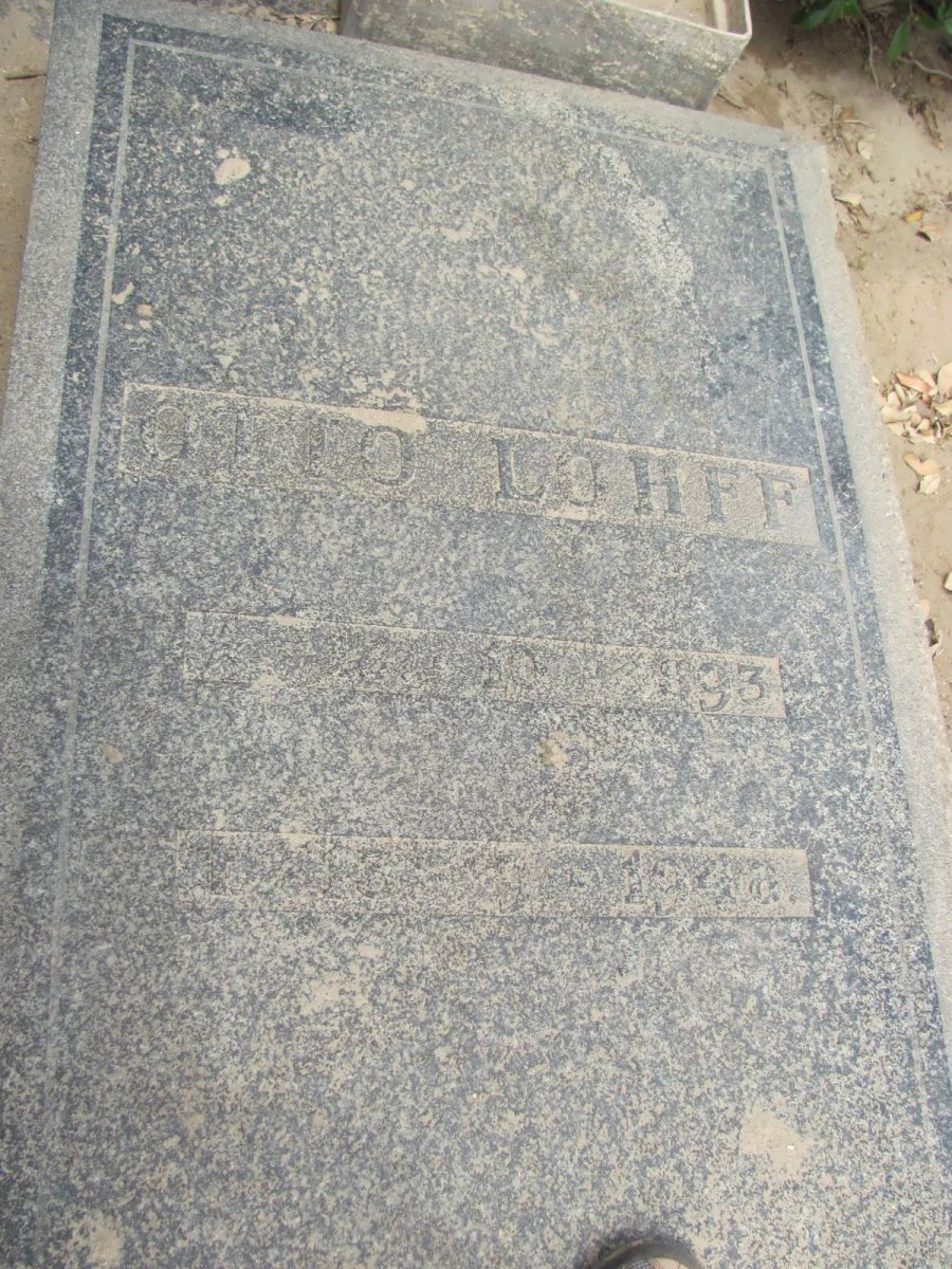 LOHFF Otto 1893-1948
