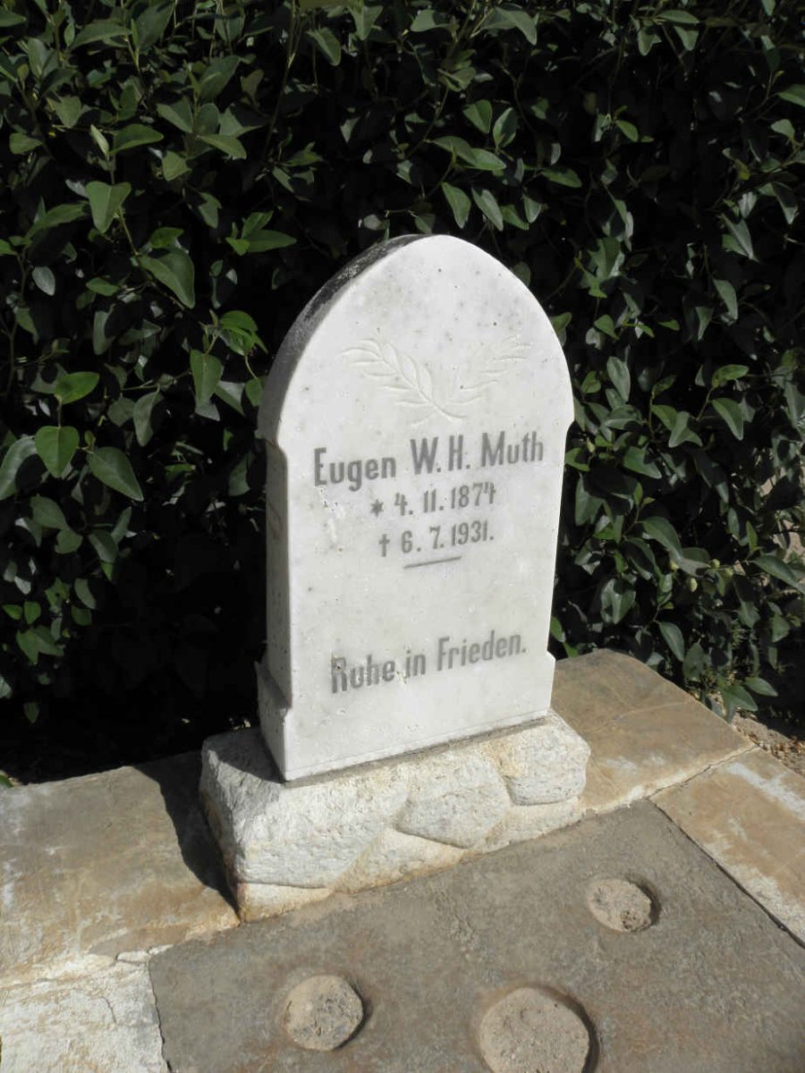 MUTH Eugen W.H. 1874-1931