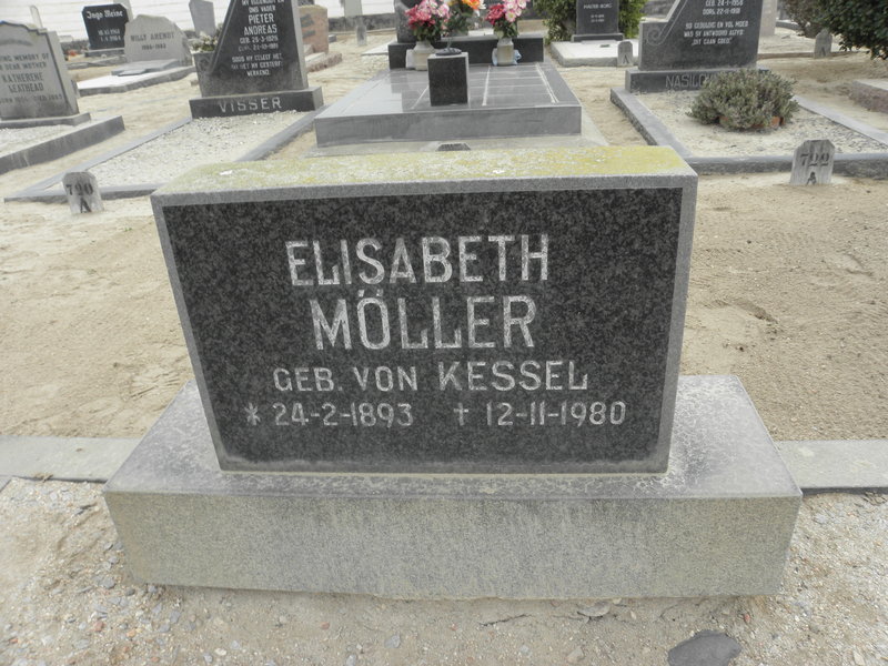 MOLLER Elisabeth nee von KESSEL 1893-1980