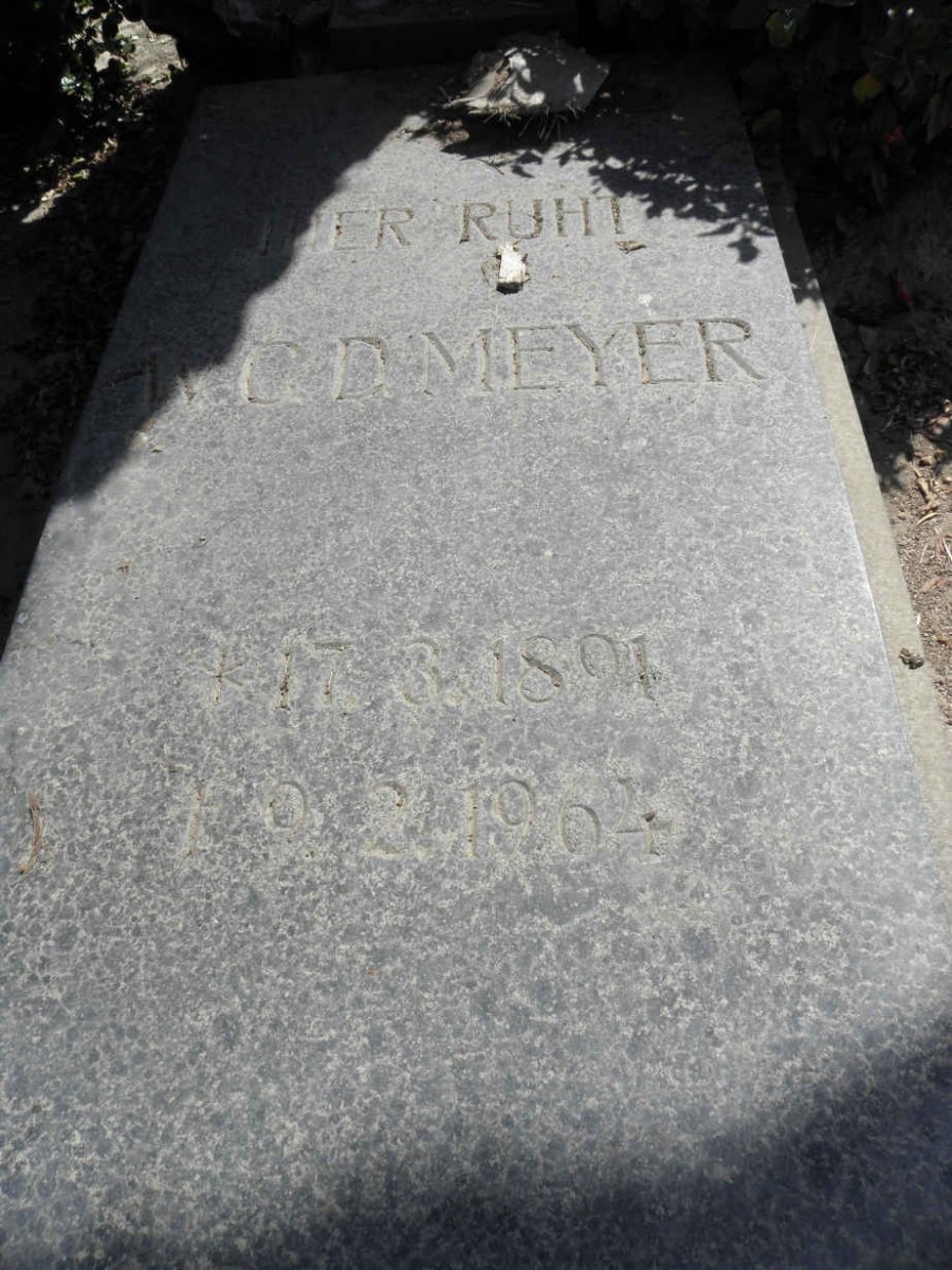 MEYER W.C.D. 1891-1964