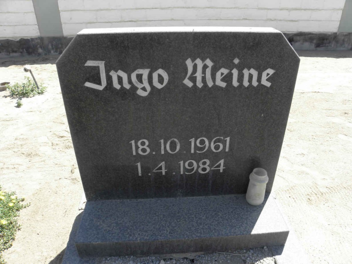MEINE Ingo 1961-1984