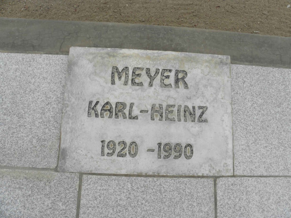 MEYER Karl-Heinz 1920-1990