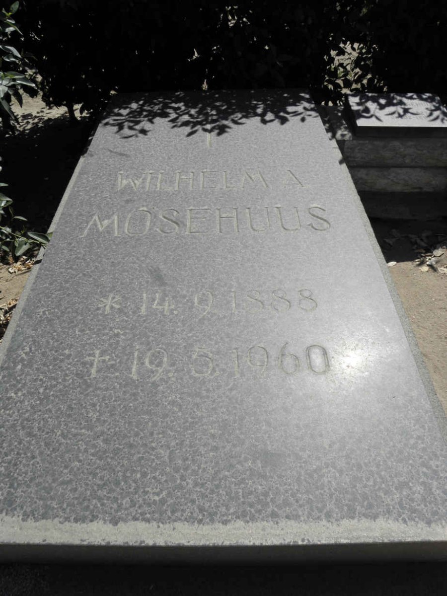 MOSEHUUS Wilhelm A. 1888-1960