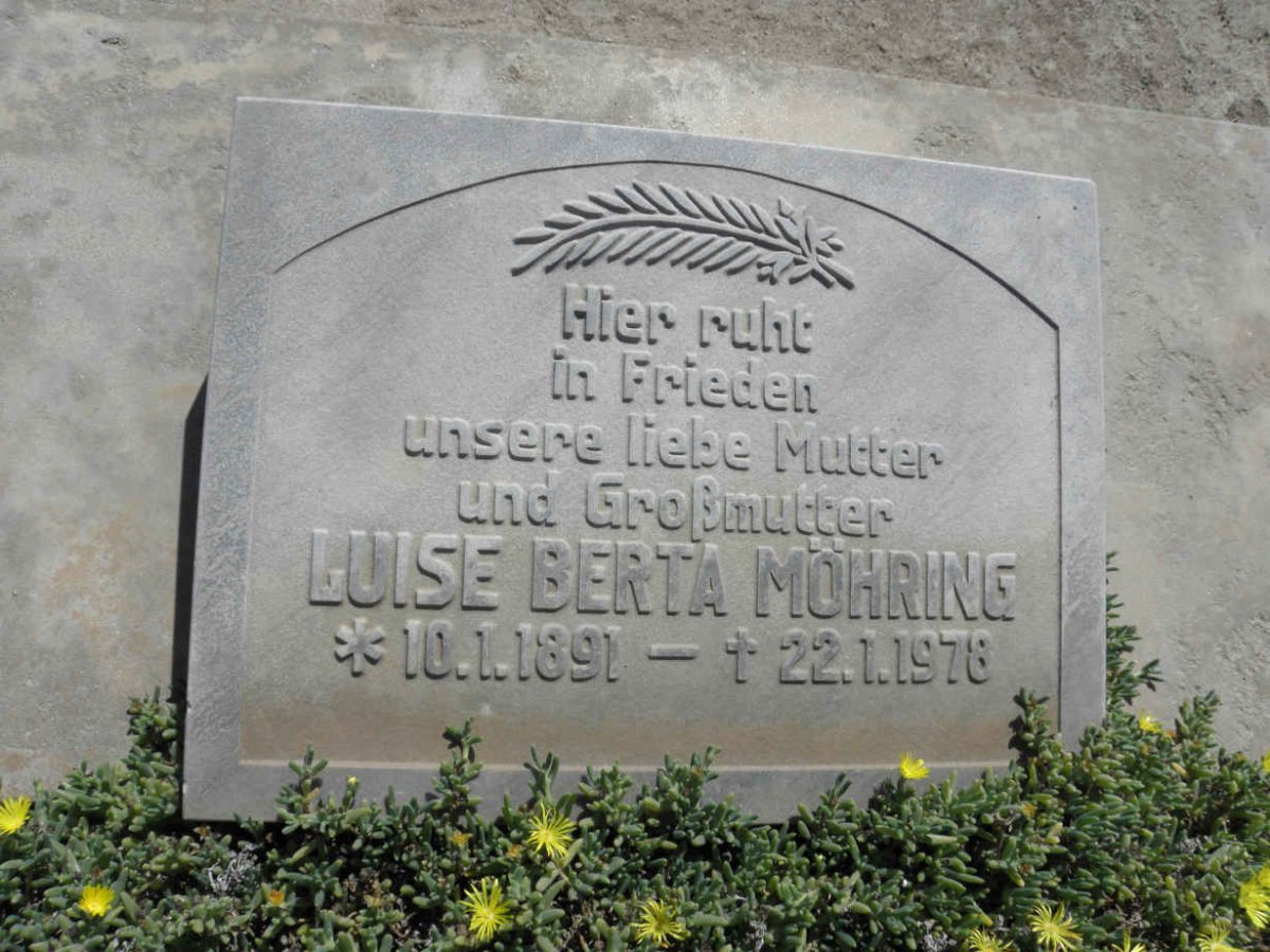MÖHRING Luise Berta 1891-1978