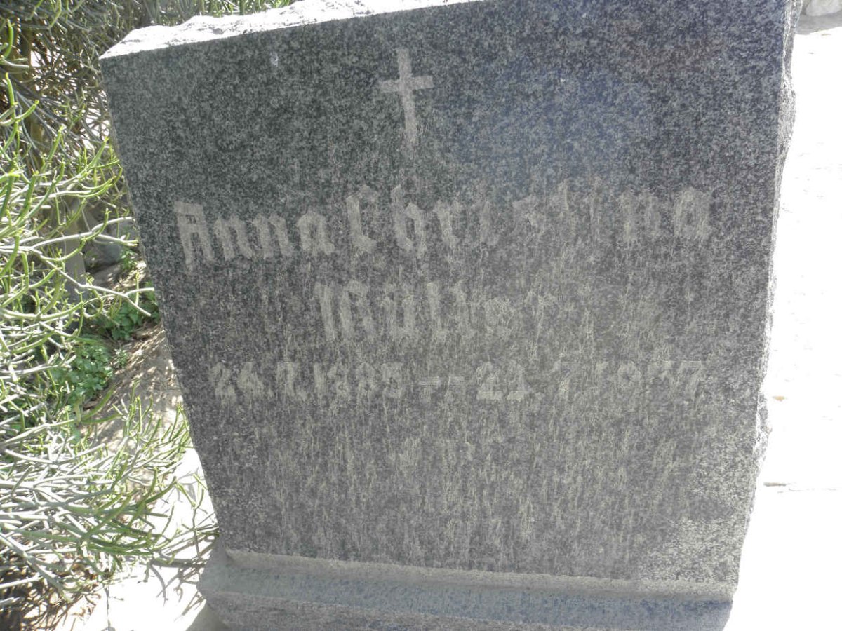 MÜLLER Friedrich Wilhelm 1883-1950 &amp; Anna Christina 1885-1957