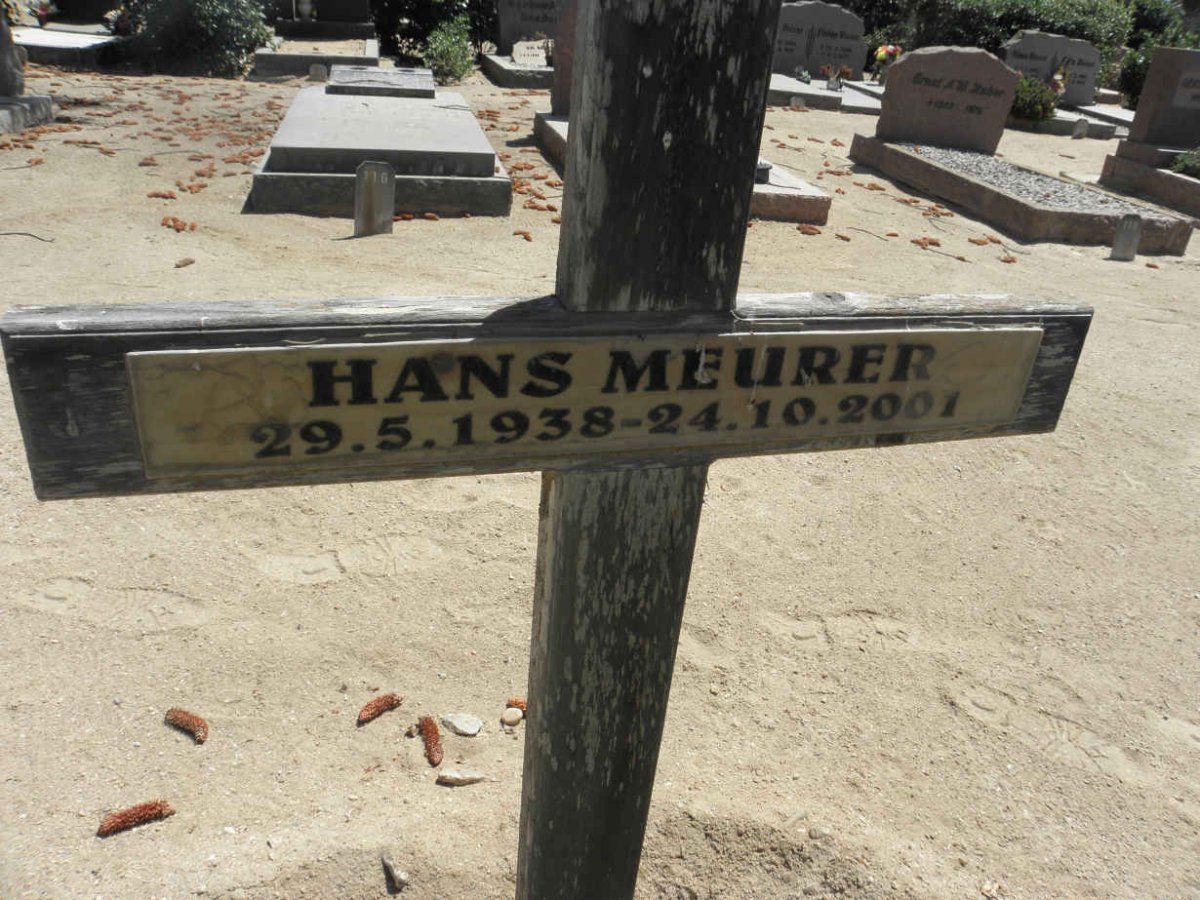 MEURER Hans 1938-2001