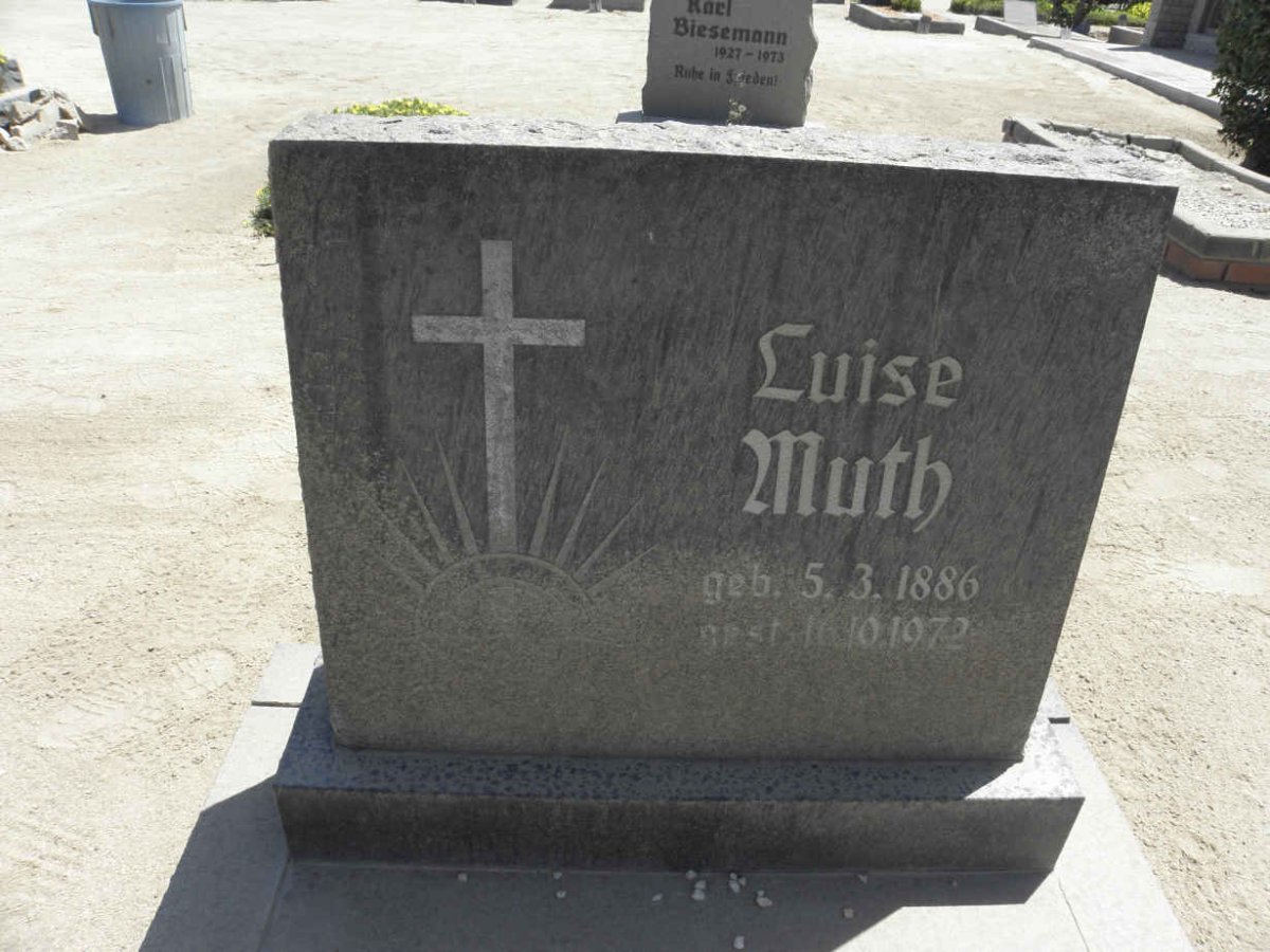 MUTH Luise 1886-1972