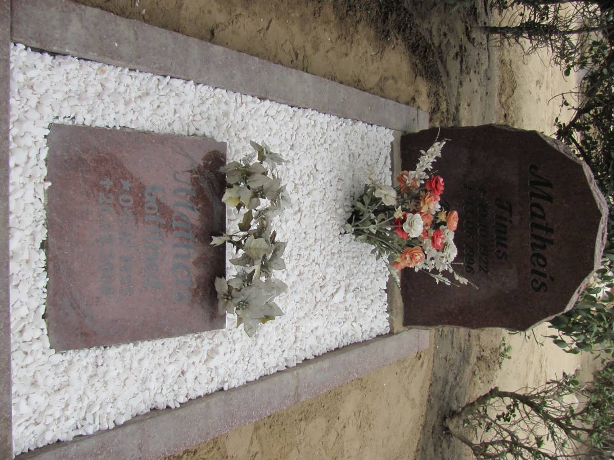 MATHEIS Tinus 1922-1996 &amp; Paula 1924-1999 :: MATHEIS Gottfried 1953-2008