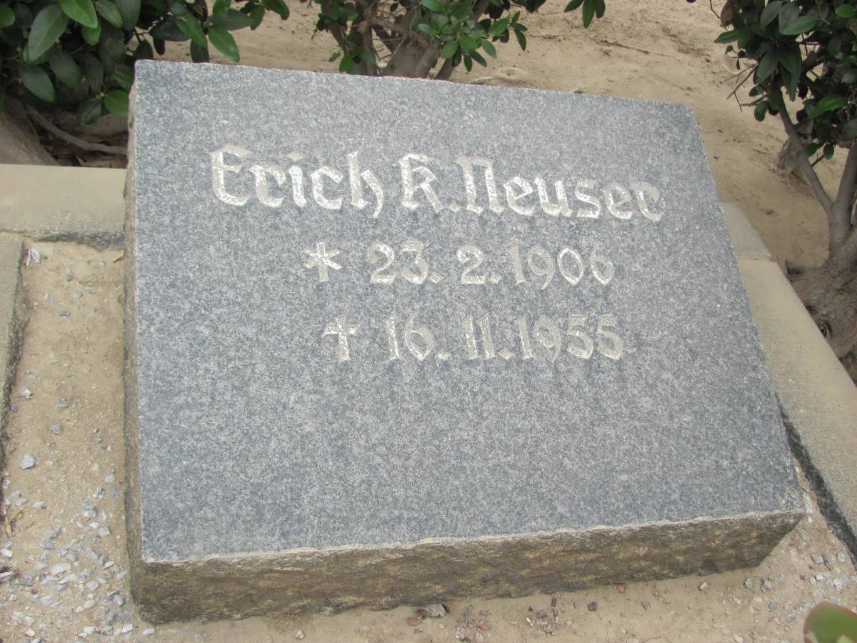 NEUSER Erich R. 1906-1955