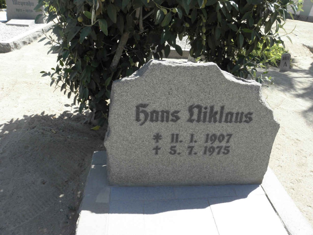 NIKLAUS Hans 1907-1975