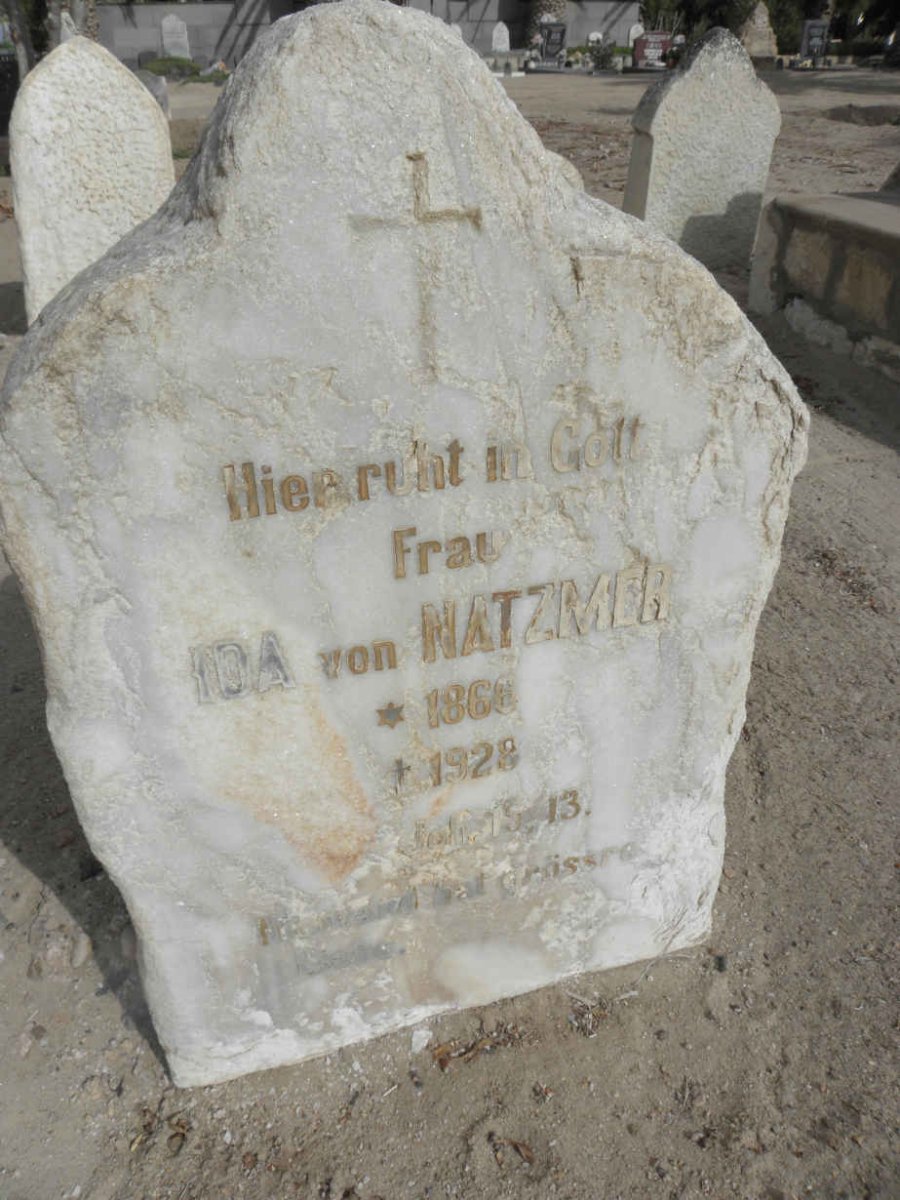 NATZMER Ida, von 1866-1928