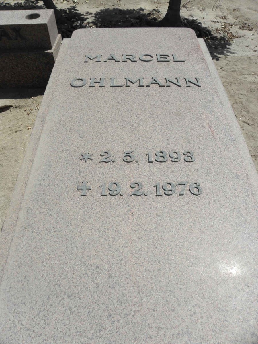 OHLMANN Marcel 1898-1976 &amp; Erika 1891-1968