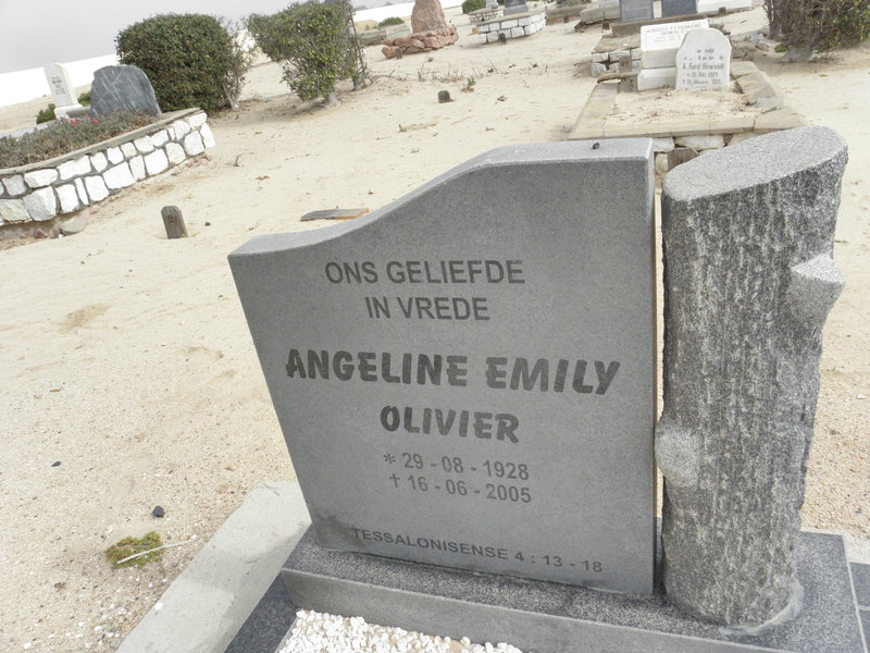 OLIVIER Angeline Emily 1928-2005